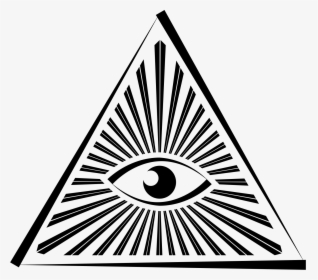 Black Pyramid Png - All Seeing Eye Pdf, Transparent Png, Free Download