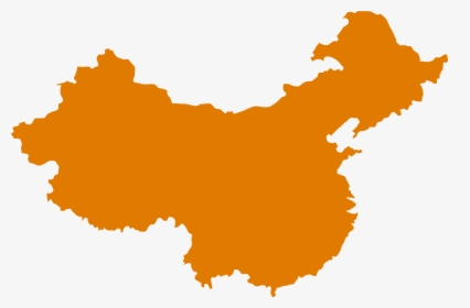 History Of China Map Royalty-free - Map Of China Shape, HD Png Download, Free Download