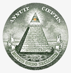 Bitcoin All Seeing Eye - Dollar Pyramid, HD Png Download, Free Download