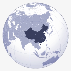 Where Is China Located Large Map - Locator Map Of China, HD Png Download, Free Download