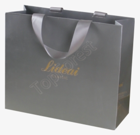 Ribbon Shopping Bag - Shopping Bag With Ribbon Handle, HD Png Download, Free Download