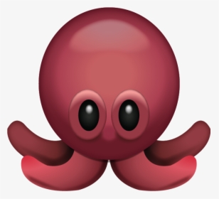 Octopus Emoji, HD Png Download, Free Download