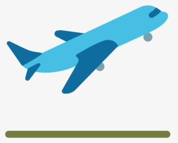 Airplane Emoji Png - Airplane Travel Emoji, Transparent Png, Free Download