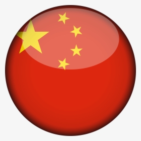 China Clipart Flag China - China Flag Round Png, Transparent Png, Free Download
