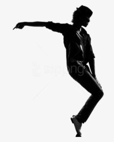 Michael Jackson Silhouette Png - Michael Jackson Dance Pose, Transparent Png, Free Download