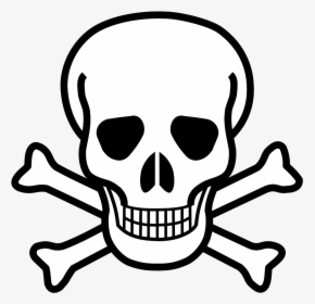 Crossbones Clipart Poison Symbol - Skull And Crossbones Large, HD Png Download, Free Download