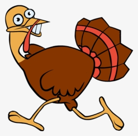 Clip Art Cartoon Turkey Running - Chicken With Its Head Cut Off Transparent, HD Png Download, Free Download