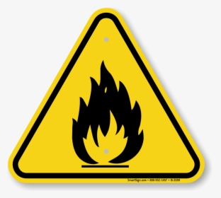 Toxic Clipart Caution - Fire Hazard Sign Png, Transparent Png, Free Download