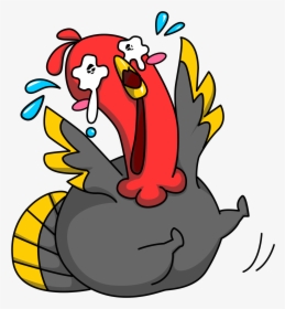 Clip Art Rooster Clip Art Hand - Turkey Crying Clipart, HD Png Download, Free Download