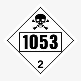 Anhydrous Ammonia Placard, HD Png Download, Free Download