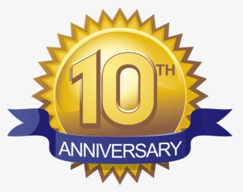 10th Anniversary Logo Png, Transparent Png, Free Download