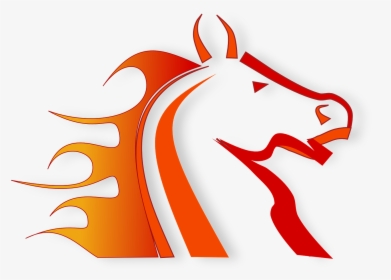 Transparent Horse Racing Png - Horse On Fire Cartoon, Png Download, Free Download