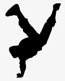 Hip Hop Dance Silhouette Png, Transparent Png, Free Download