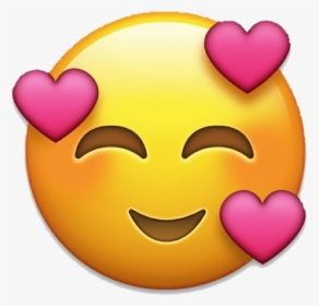 Smile Emoji Png -emoji Transparent Emoji Whatsapp Emoticon - Emojis Amor, Png Download, Free Download