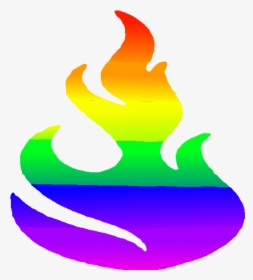 Green Fire Png -image Fire Png - Flame Rainbow, Transparent Png, Free Download