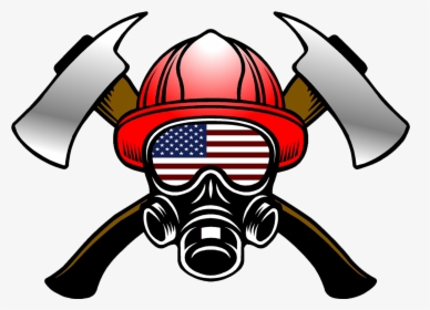 Firefighter Mask Logo, HD Png Download, Free Download