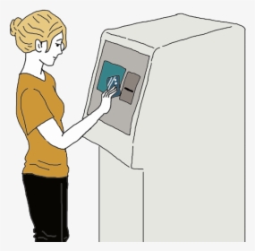 Atm Machine - Security Precautions Necessary For An Atm To Work, HD Png Download, Free Download