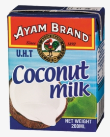 Ayam Brand Coconut Milk 200ml - Sour Cream, HD Png Download, Free Download