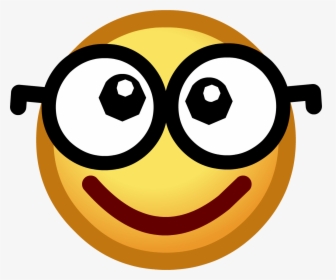 Happy Nerd Emoji, HD Png Download, Free Download
