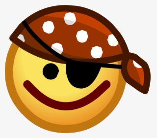 List Of Emoticons - Emoji Pirata Png, Transparent Png, Free Download