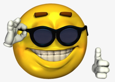 Emoticon T-shirt Smiley Emoji Free Download Png Hd - Emoji With Glasses Meme, Transparent Png, Free Download