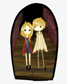 Tate & Violet - American Horror Story Fan Art Tate And Violet, HD Png Download, Free Download