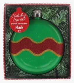Holiday Ornament Cocktail Flask - Christmas Ornament, HD Png Download, Free Download