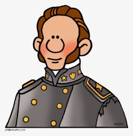 Thomas Clip Art - Thomas Stonewall Jackson Cartoon, HD Png Download, Free Download