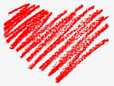 Transparent Heart Doodle Png - Scribble Heart Transparent Background, Png Download, Free Download