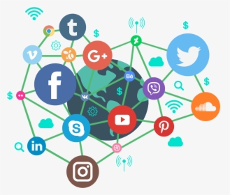 Social Media Marketing Digital Marketing Social Network - Social Media Marketing Digital, HD Png Download, Free Download