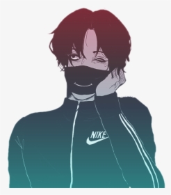 Anime Vaporwave Png Sad Anime Boy Aesthetic Transparent Png Kindpng