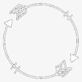 Transparent Arrow Circle Clipart - Transparent Png Frame Aesthetic, Png Download, Free Download