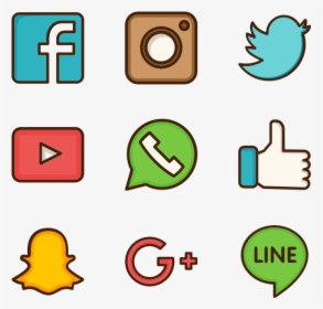 Social Media Icon Png Vector, Transparent Png, Free Download