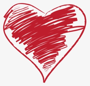 Clipart Heart Scribble - Heart, HD Png Download, Free Download