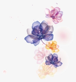 Flower Adobe Euclidean Vector Illustrator Flowers Cartoon - Transparent Background Flower Illustration Png, Png Download, Free Download