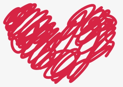 Transparent Red Hearts Clipart - Png Heart Doodles, Png Download, Free Download