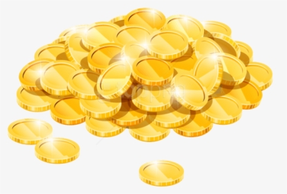 Pile Of Gold Png - Gold Coins Clip Art, Transparent Png, Free Download