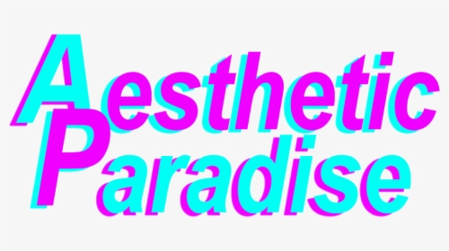 Aesthetic Paradise - Graphic Design, HD Png Download, Free Download