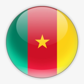 Download Flag Icon Of Cameroon At Png Format - Cameroon Round Flag Png, Transparent Png, Free Download