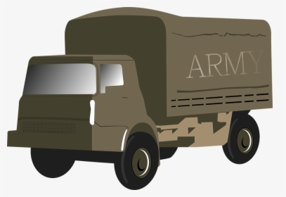 Army, Truck, Canvas, Transport, Delivery, Military - Caminhão De Guerra Png, Transparent Png, Free Download