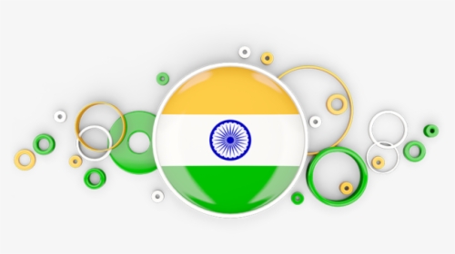 Indian Flag Circle Png - Background Ghana Flag Png, Transparent Png, Free Download