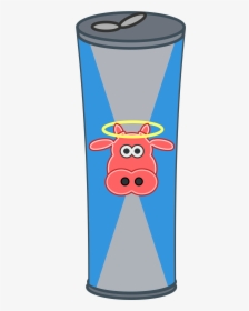 Simple Cartoon Energy Drink Can Clip Arts - Red Bull Clip Art, HD Png Download, Free Download