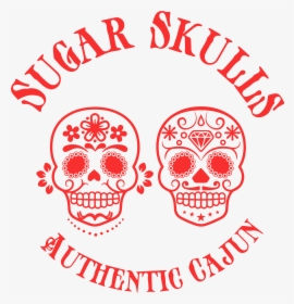 Sugar Skulls Authentic Cajun - Big 8 Conference Wisconsin, HD Png Download, Free Download