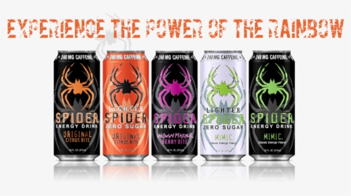 Spider Energy Drinks - Energy Drink, HD Png Download, Free Download