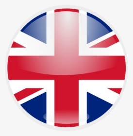 Flag Clipart Circle - Uk Flag Round Png, Transparent Png, Free Download