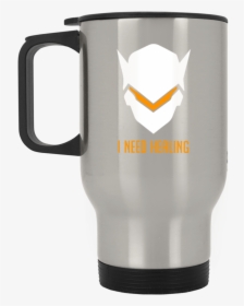 I Need Healing Genji Mask Genji Face Overwatch Icon - Fuck Fuck Here Cup, HD Png Download, Free Download