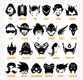 All Overwatch Character Logos, HD Png Download, Free Download