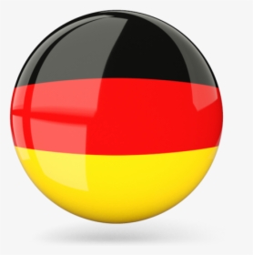 Germany Flag Png - Germany Round Flag Png, Transparent Png, Free Download