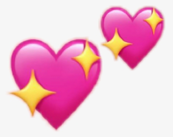 #emoji #hearts #love #glitter #glamour #love #loveyou - Whatsapp Hearts, HD Png Download, Free Download