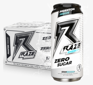 Raze Energy Phantom Freeze - Raze Energy Drink Flavors, HD Png Download, Free Download